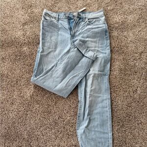 Madewell vintage Light Blue Straight Jeans